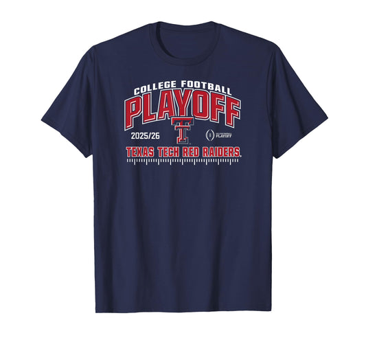 Texas Tech Red Raiders College Football Playoff CFP 2025-26 T-Shirt