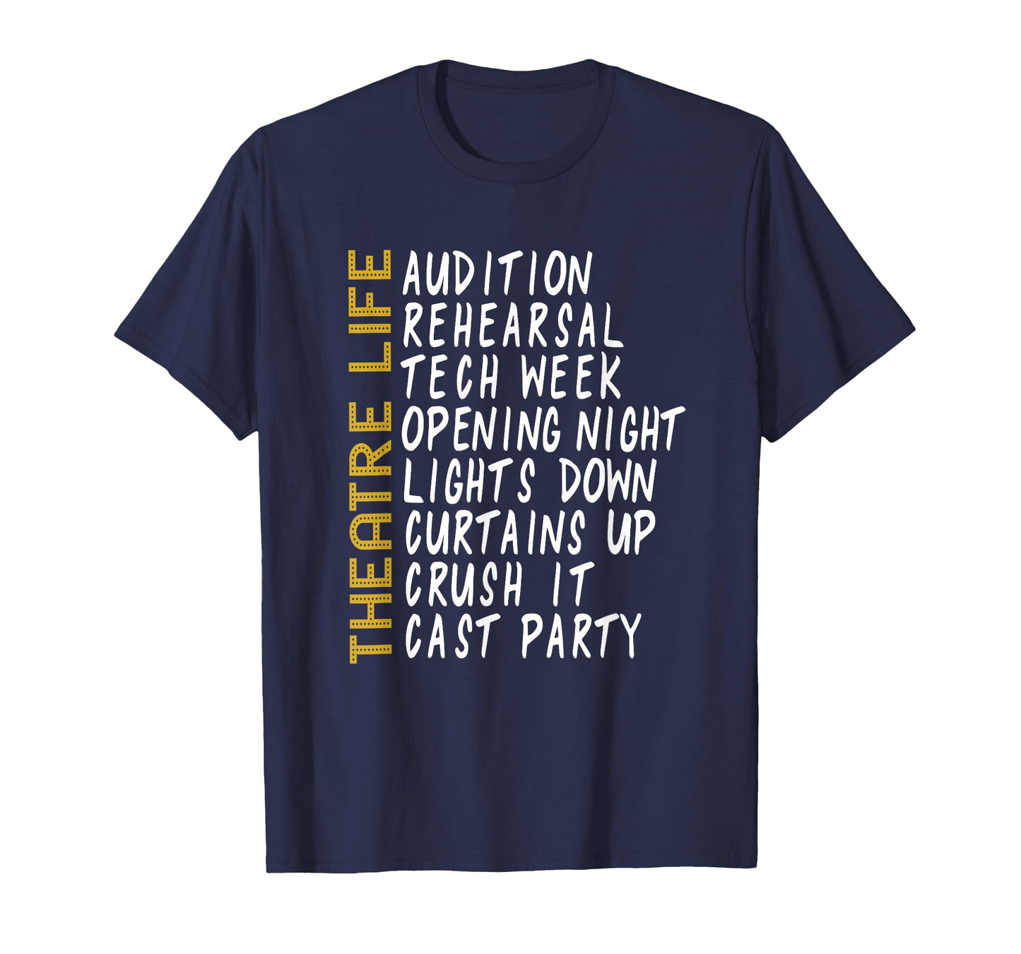 Theatre Gift Acting Thespian Play Director T-Shirt