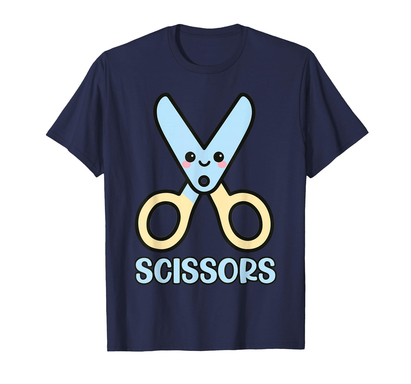 Halloween Scissors Rock Paper Matching Costume T-Shirt