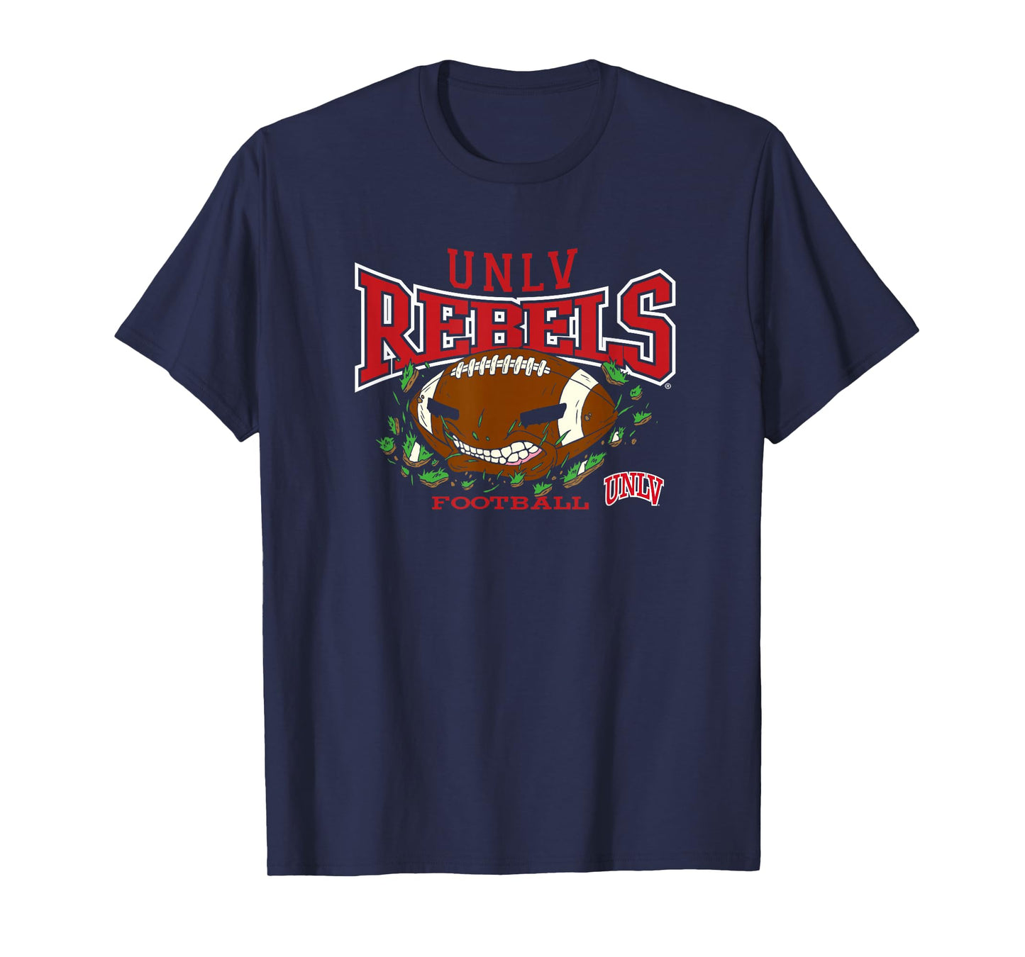 UNLV Rebels Football Bite Black Officially Licensed T-Shirt