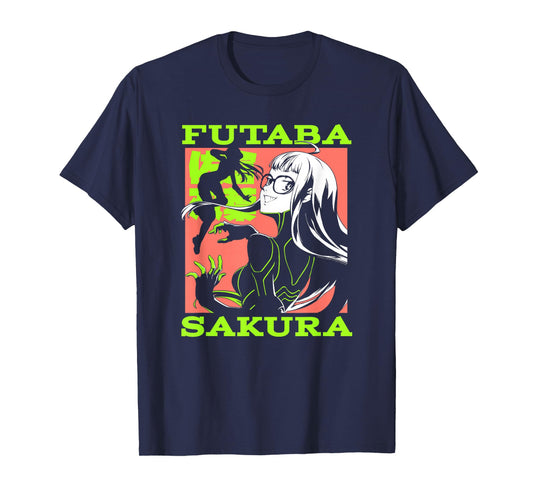Persona 5 Futaba Sakura Manga Collage RPG Video Game T-Shirt