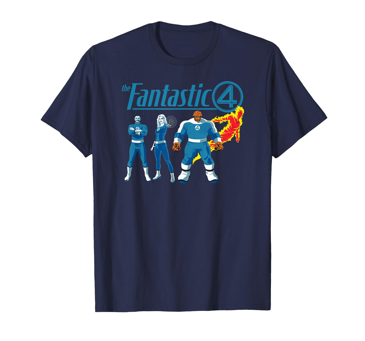 Marvel Studios The Fantastic Four: First Steps Team Together T-Shirt