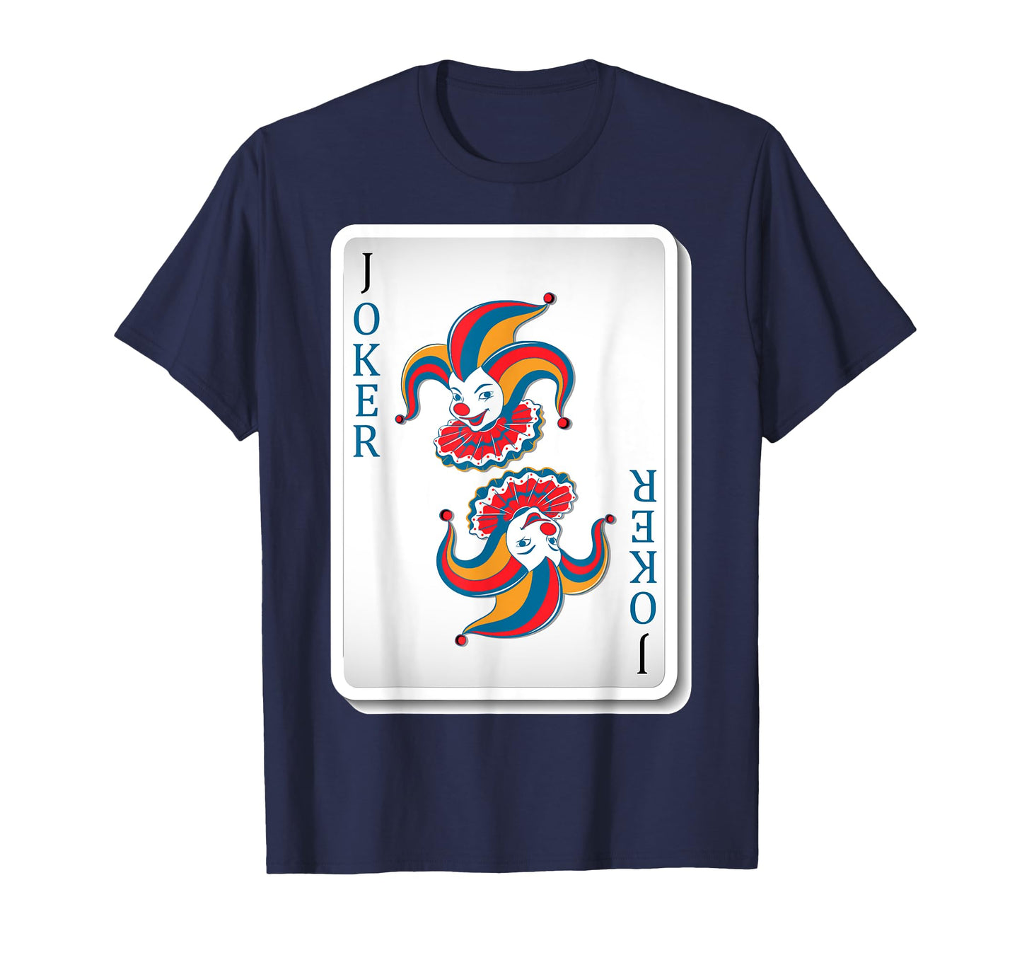Joker Jester Poker playing Card Funny T-Shirt