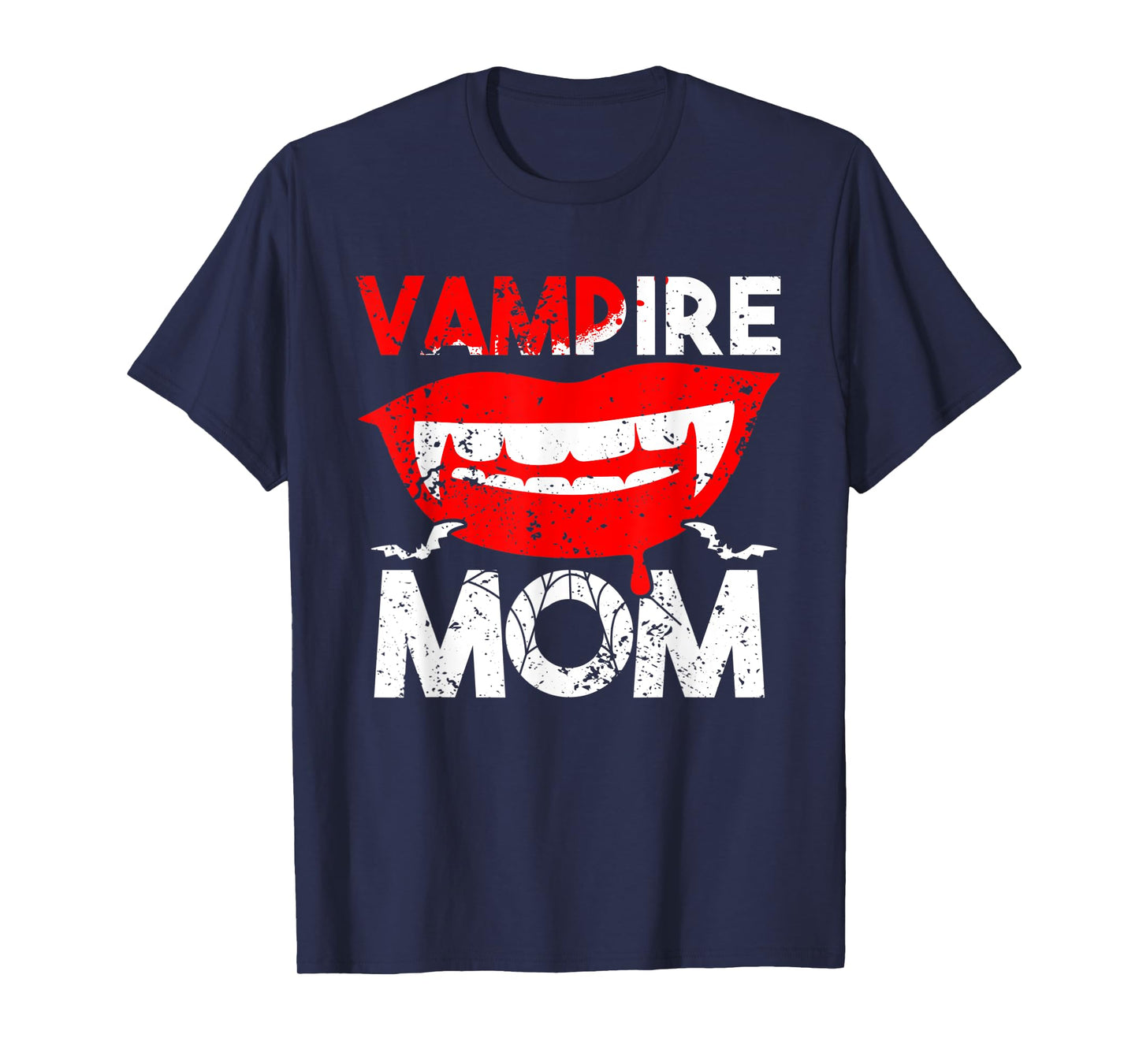 Vampire Mom Scary Halloween Mother Halloween Family Party T-Shirt