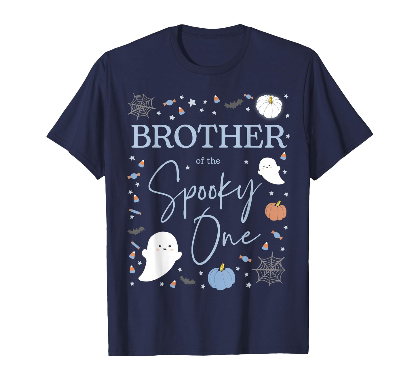 Brother of the Spooky One First Birthday Boy 1st Halloween T-Shirt