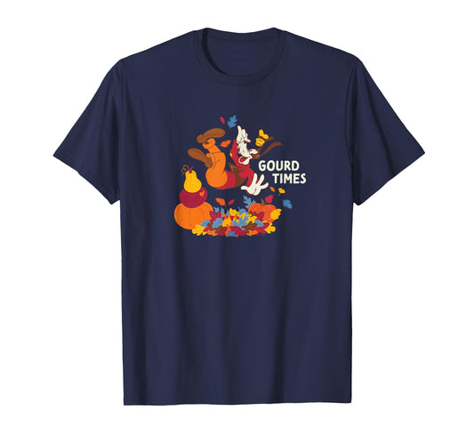 Disney Mickey & Friends Goofy Gourd Times in the Fall T-Shirt