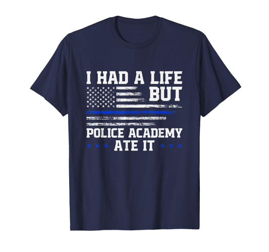Police School Survivor Graduation Police Academy Graduate T-Shirt