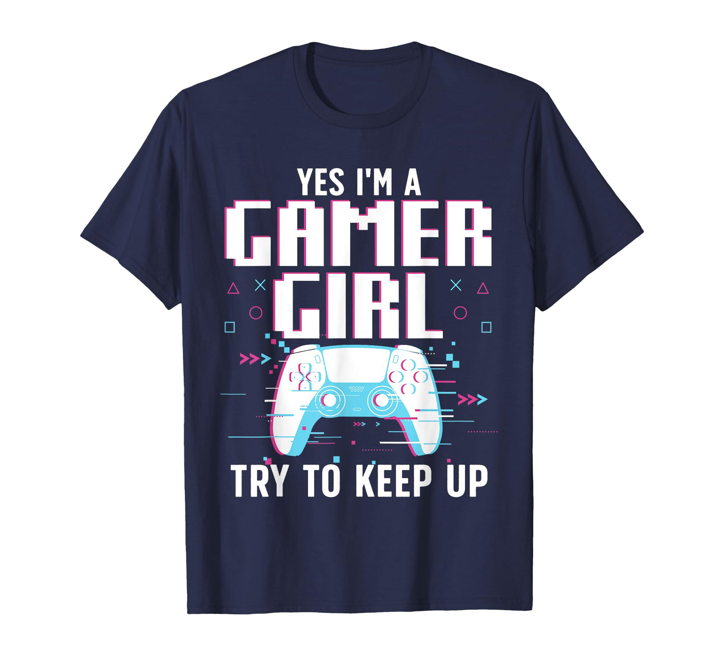 Cool Gamer Girl For Women Girls Kids Gaming Video Game Nerd T-Shirt