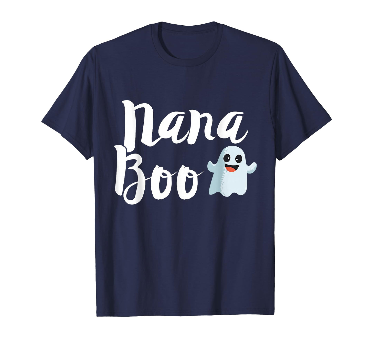 Nana Boo Halloween Family Matching Ghost Grandma Shirt T-Shirt