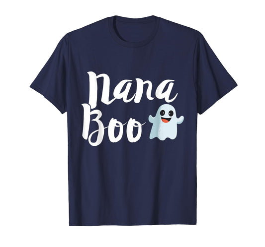 Nana Boo Halloween Family Matching Ghost Grandma Shirt T-Shirt
