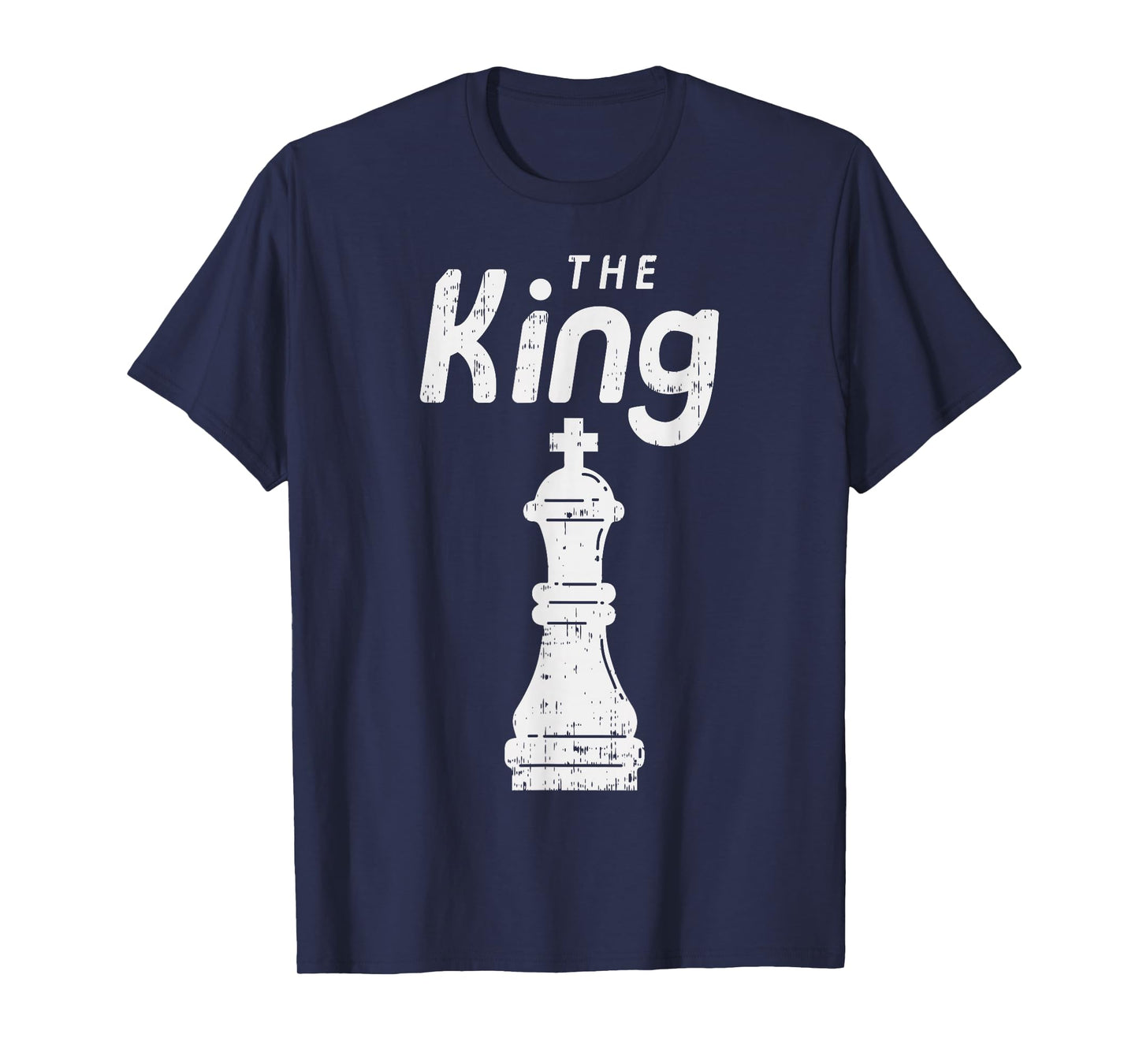 Chess Piece The King Shirt Halloween Matching Costume T-Shirt