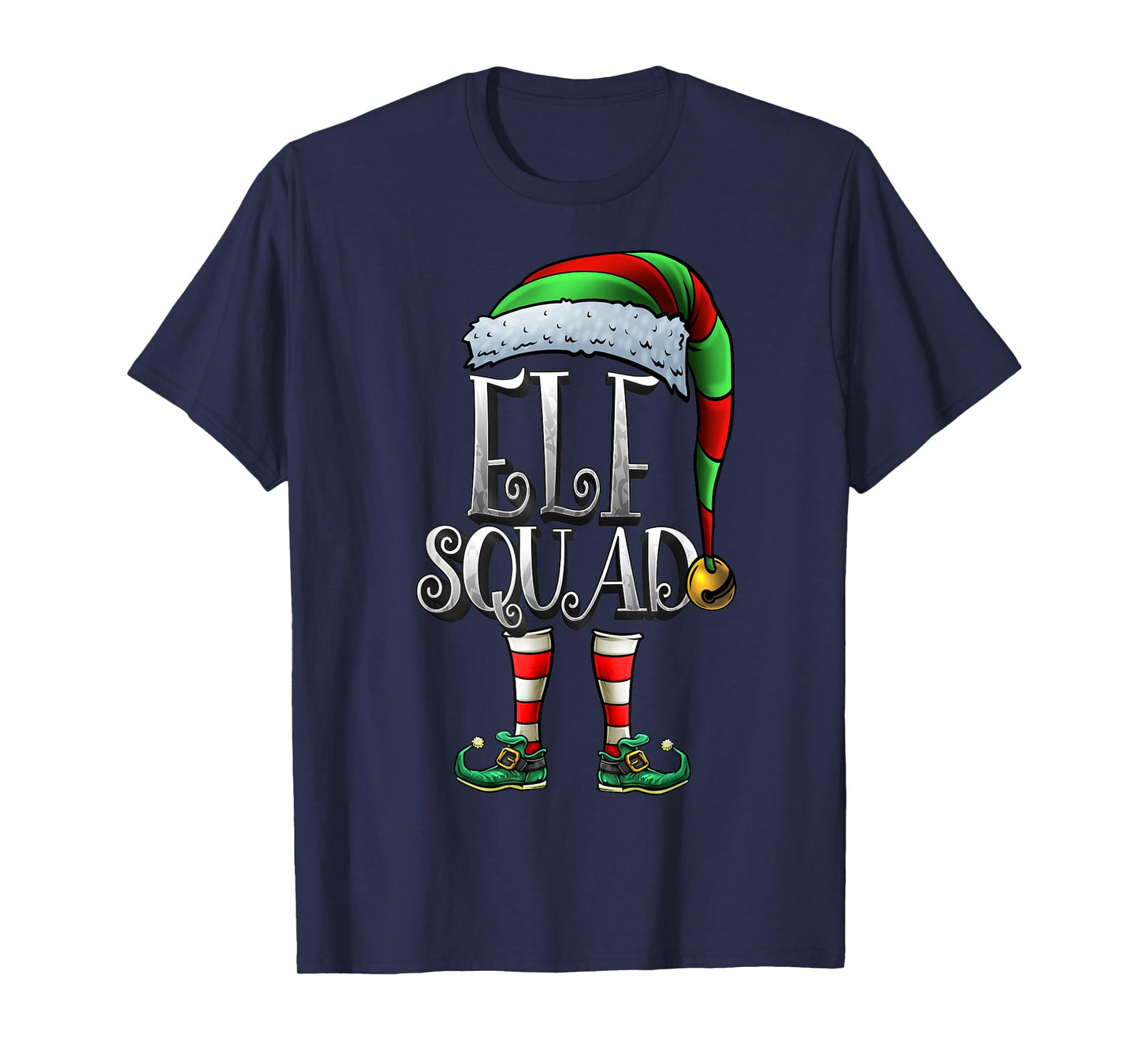 The Elf Squad Shirt Matching Family Elf Squad Christmas Elf T-Shirt