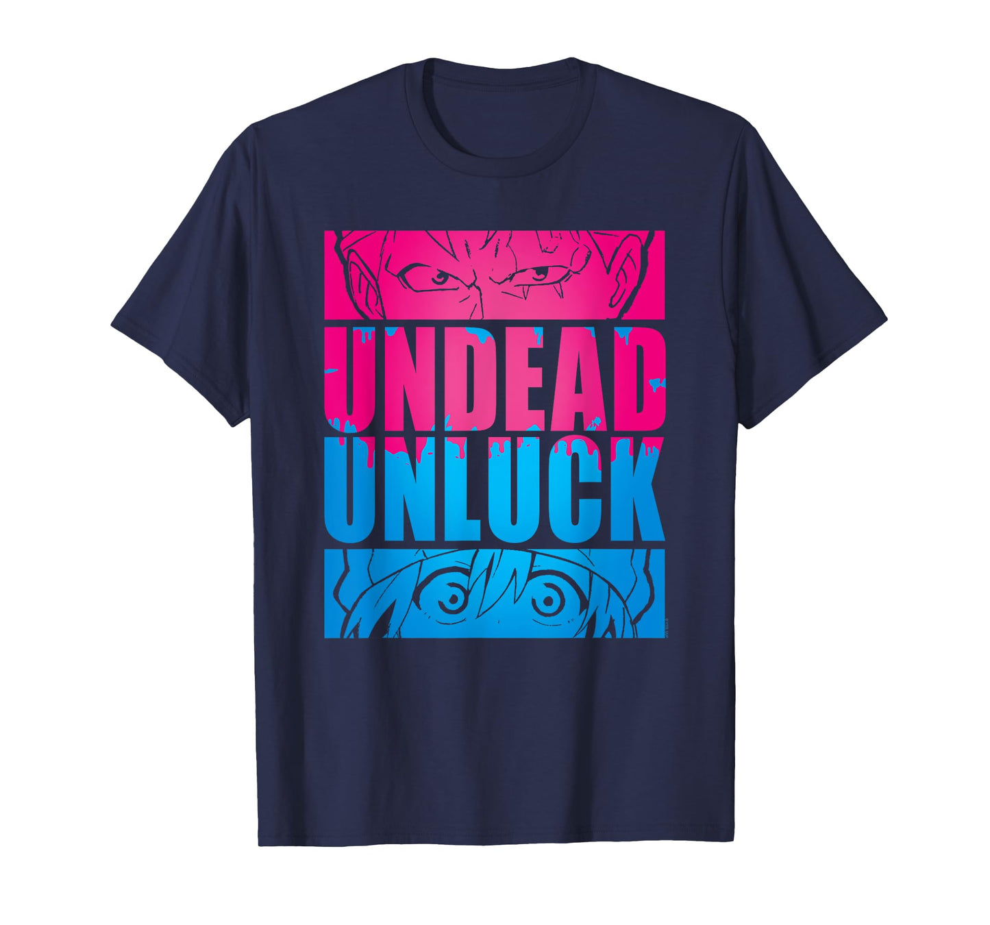 Undead Unluck Andy & Fuuko Eye Panels T-Shirt