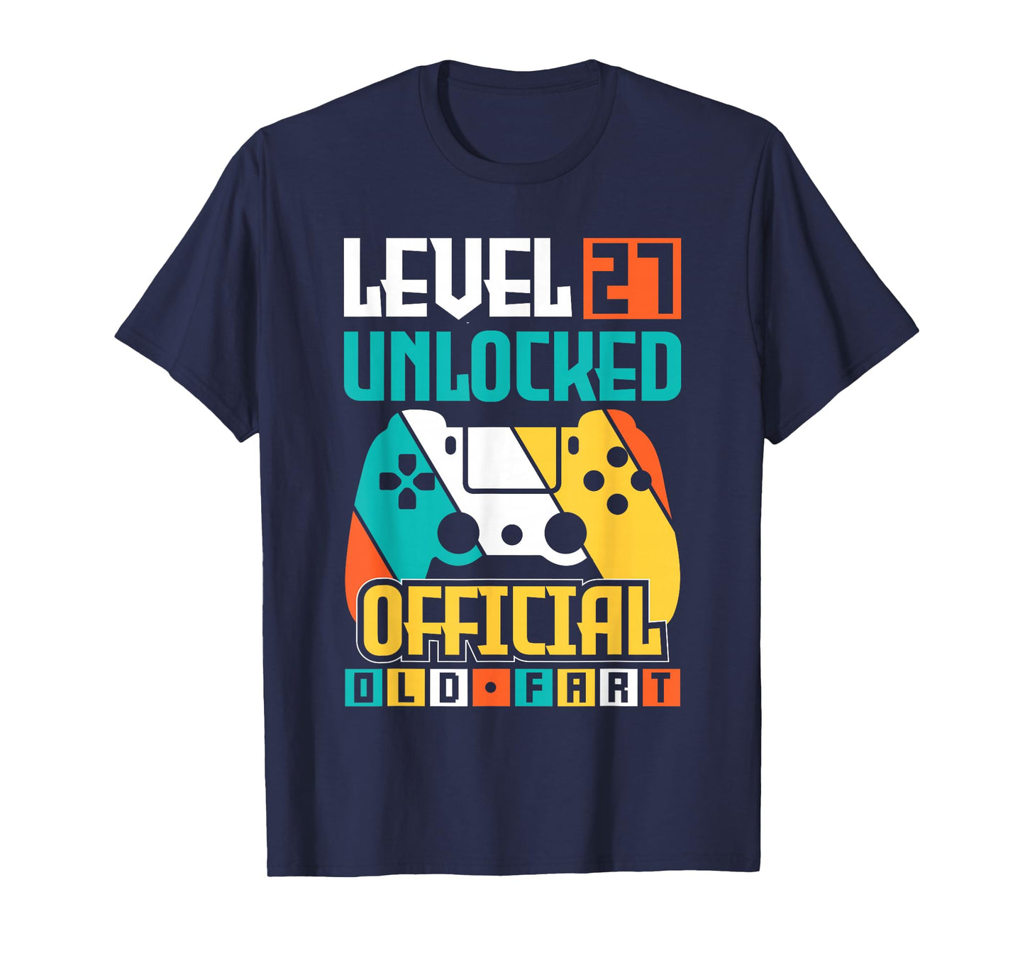 Unlocked Level 27 Birthday Boy Video Game Controller T-Shirt