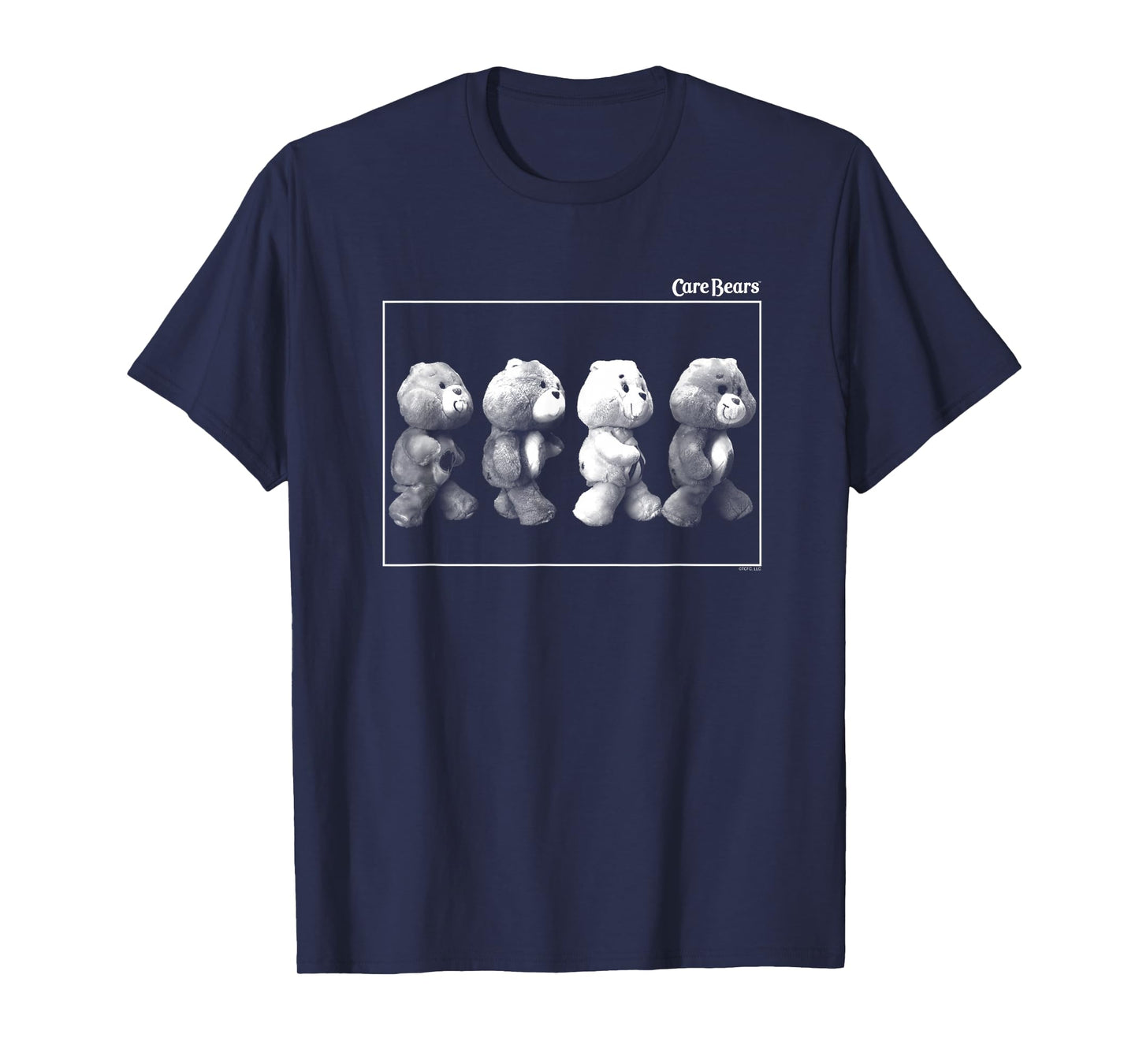 Care Bears Four Bears Walking Stuffed Animals Retro Cartoon T-Shirt