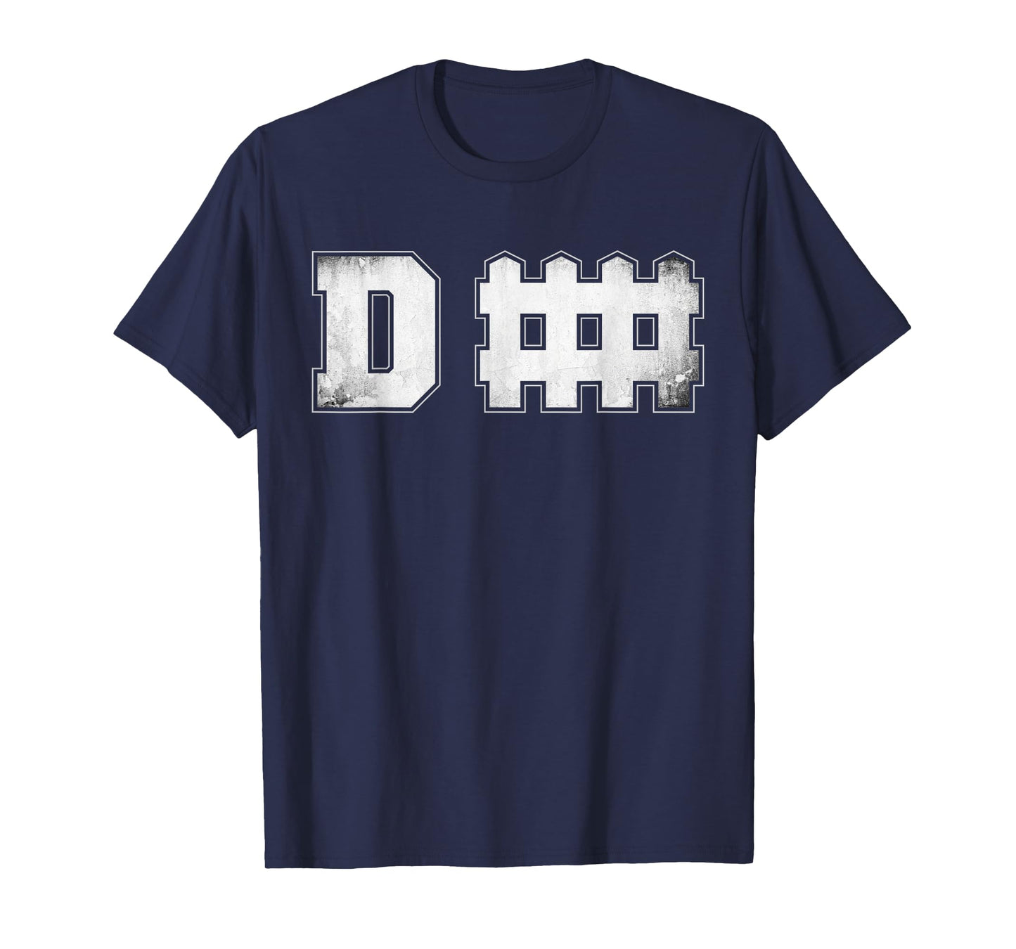 D fence Funny Defense Football T-Shirt