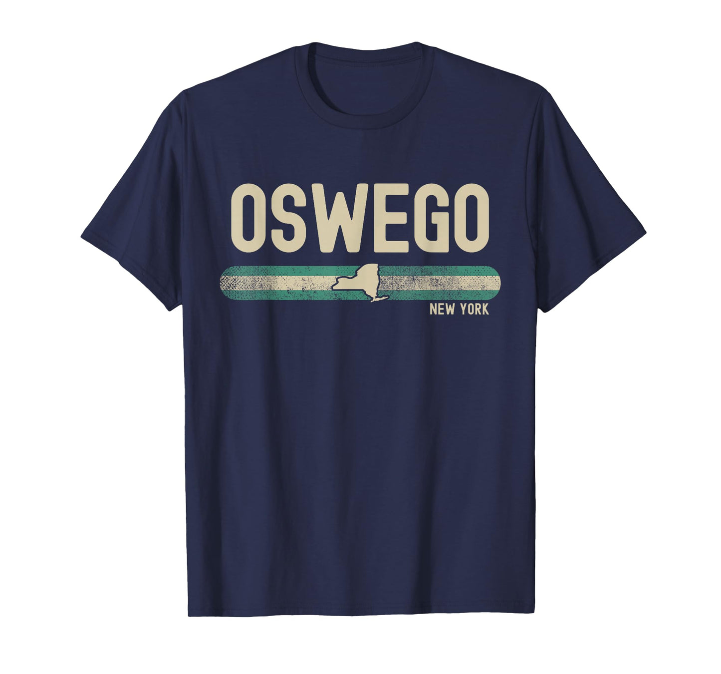 Oswego NY | New York | Travel & 80s Style T-Shirt