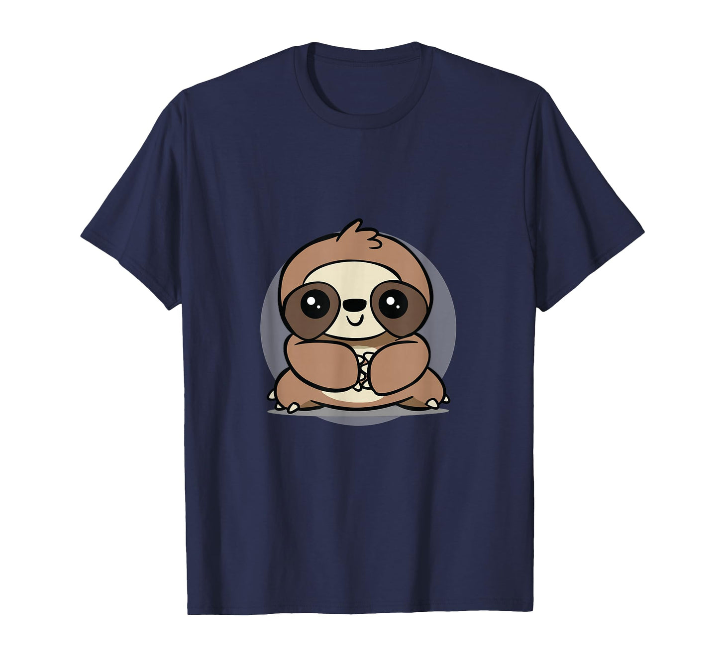 Adorable Chibi Kawaii Baby Sloth Lover T-Shirt