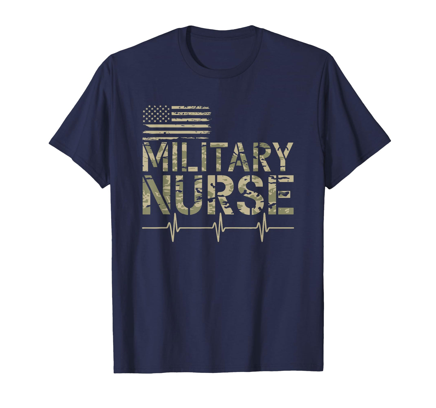 Military Nurse, American Veteran VA Nursing Corp T-Shirt