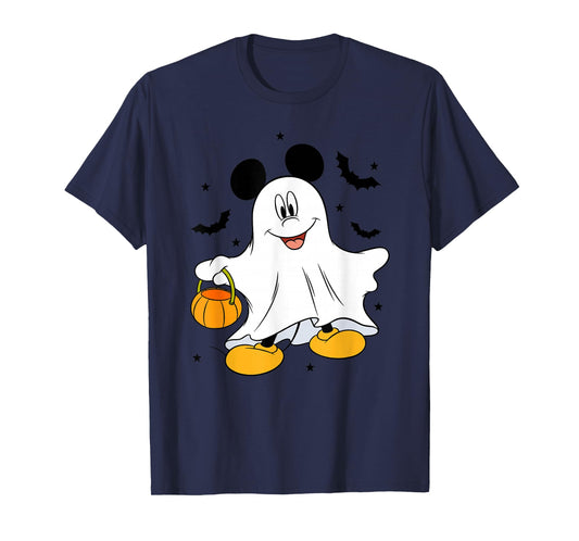 Disney Mickey and Friends Halloween Ghost Mickey Mouse T-Shirt
