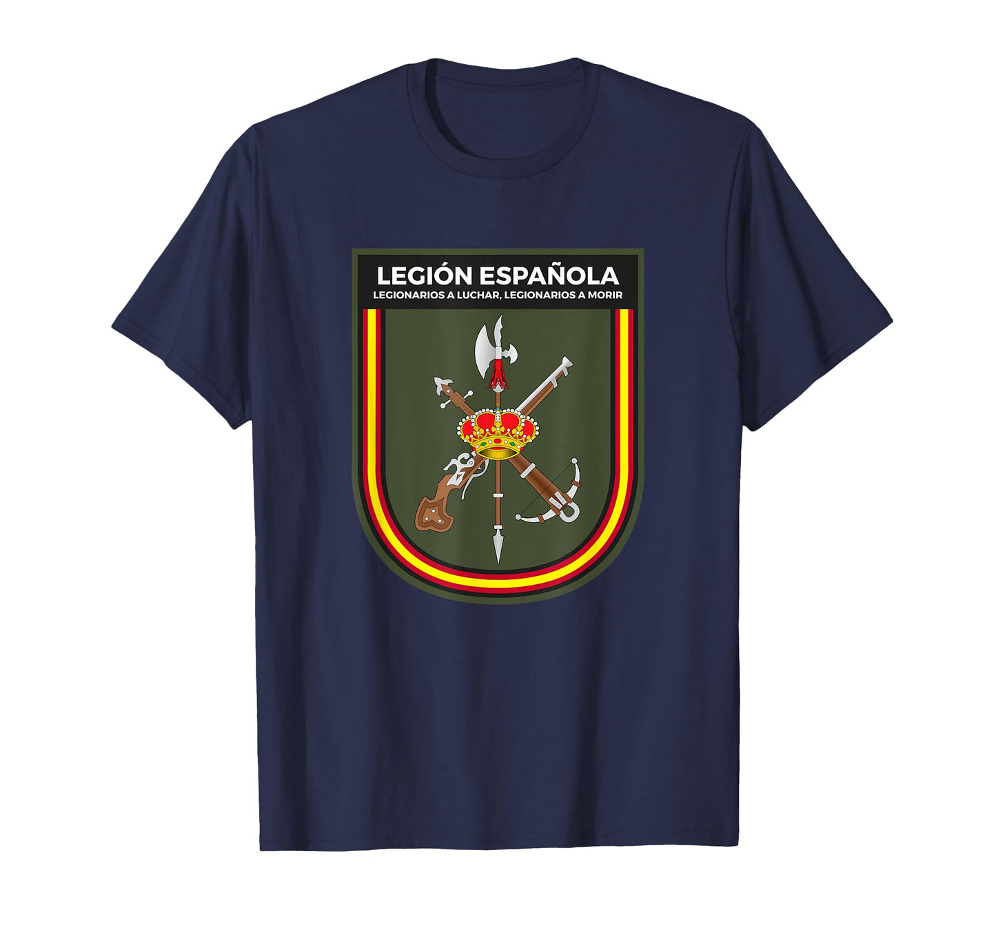 Emblem Shield Spanish Legion Spanish Army T-Shirt