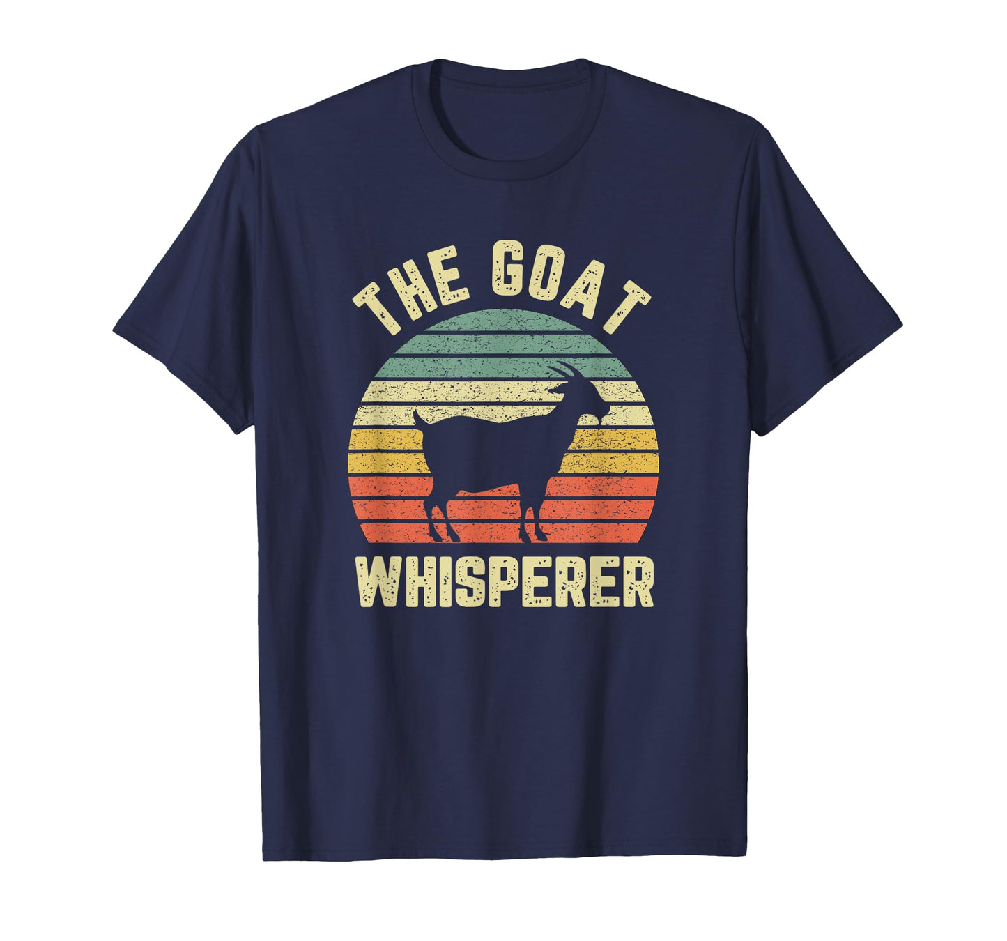 Goat Whisperer Shirt Funny Retro Vintage Goat Lover Farmer T-Shirt