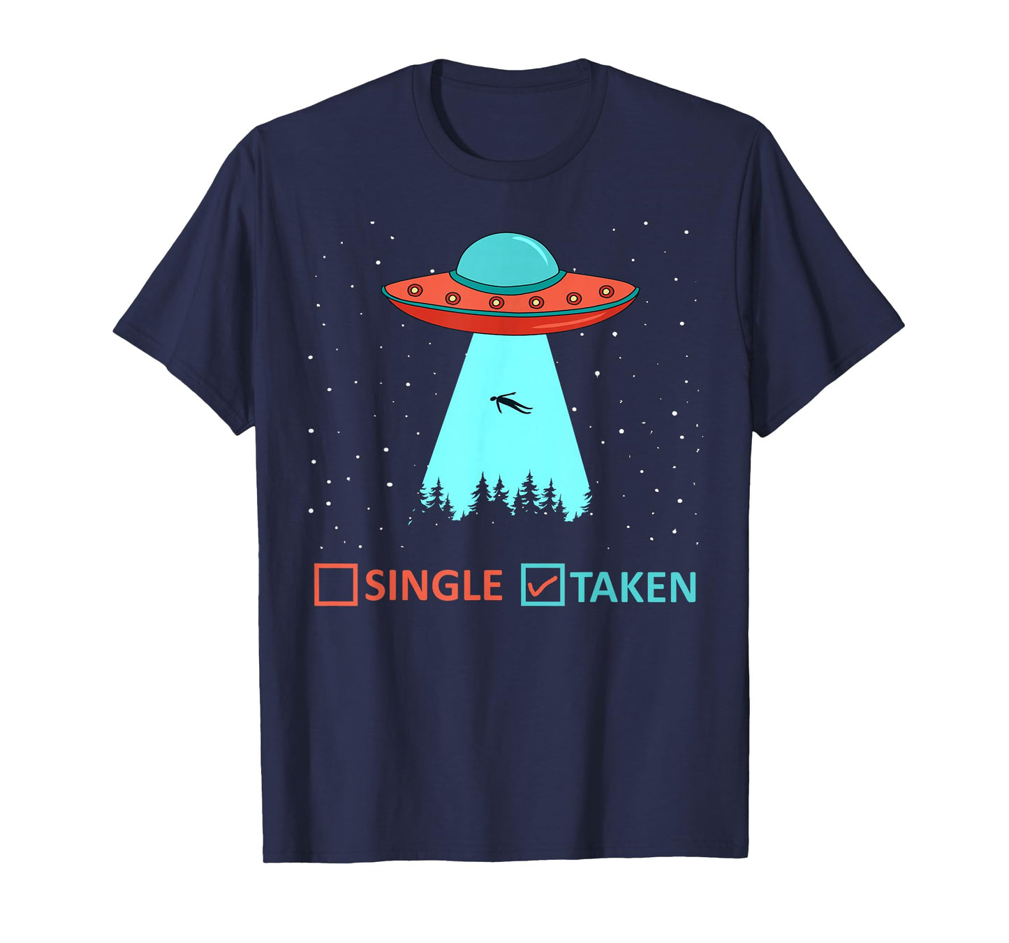 Alien Space Spaceship Space UFO Funny Alien T-Shirt