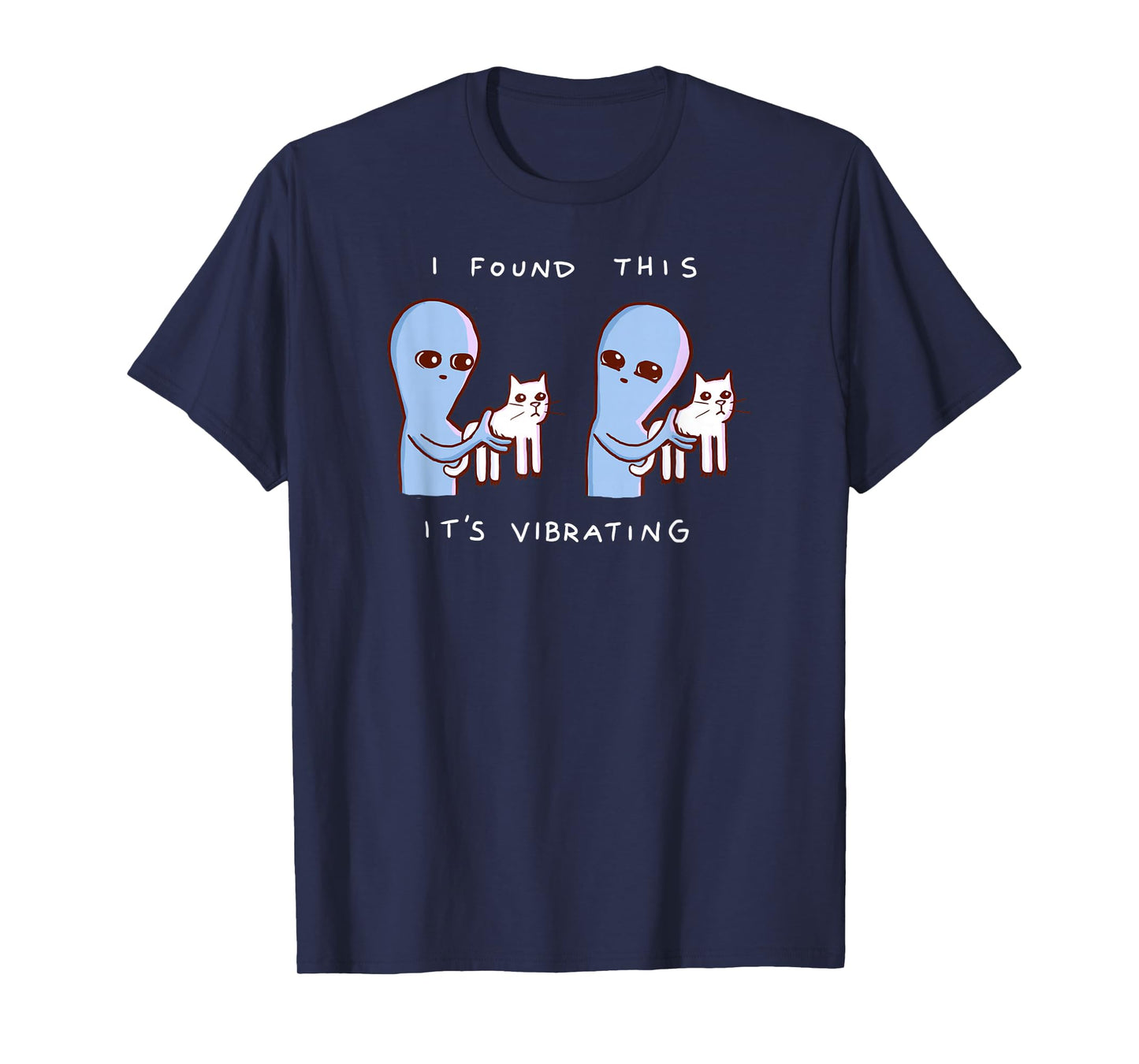 Threadless Nathan W. Pyle It's Vibrating Graphic T-Shirt