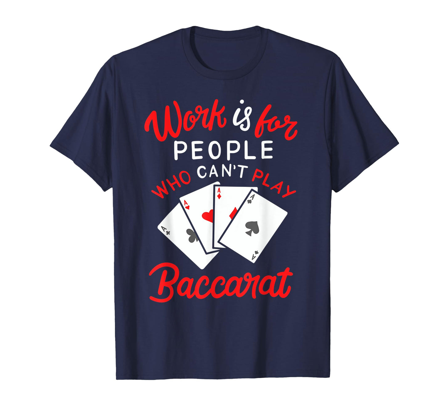 Player Banker Baccarat Player Grandma Funny Play Baccarat T-Shirt