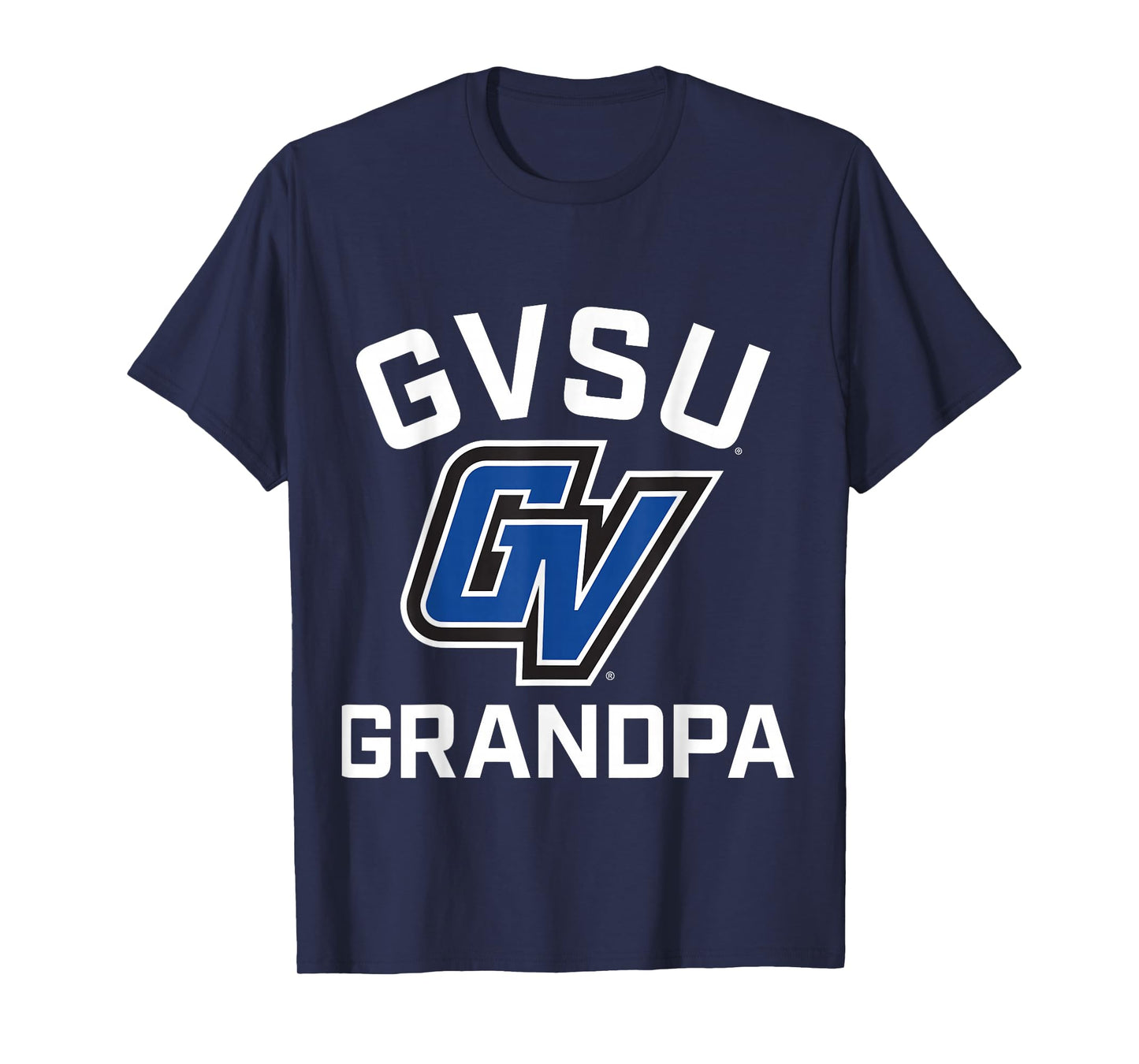 Grand Valley State University GVSU Lakers Arched Grandpa T-Shirt