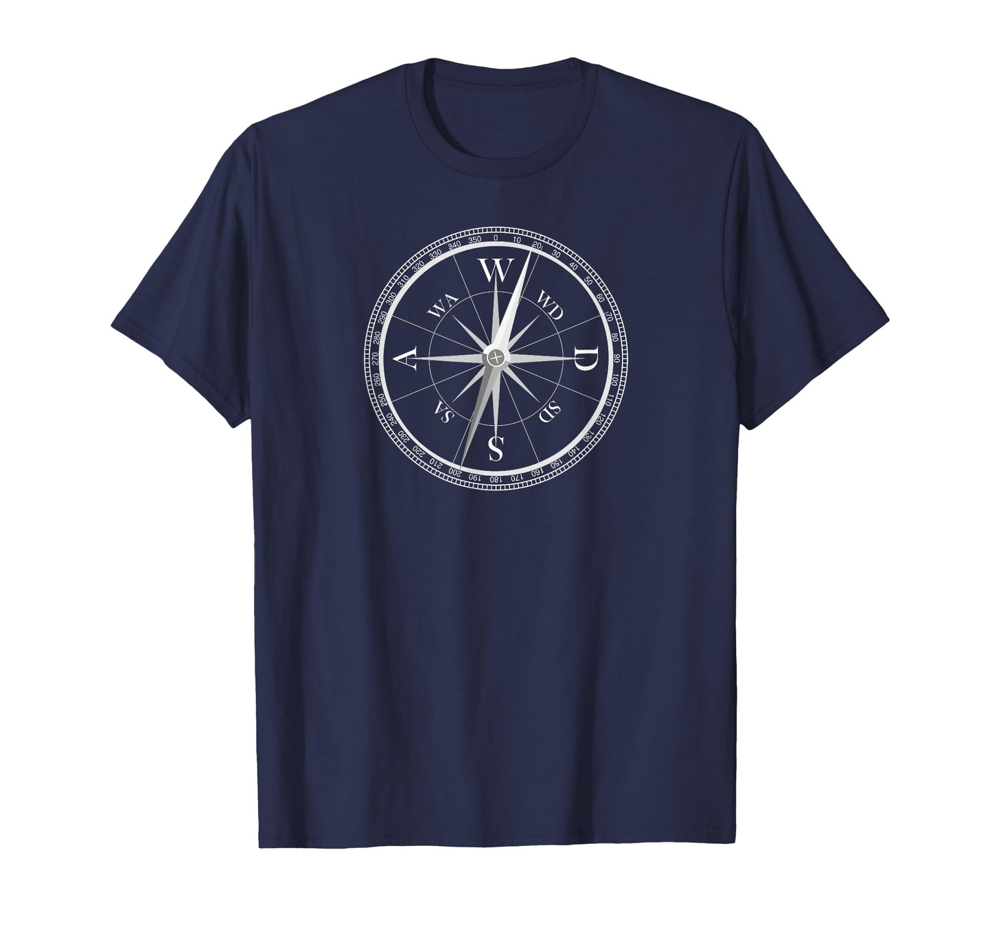 Gamer WASD Compass T-Shirt