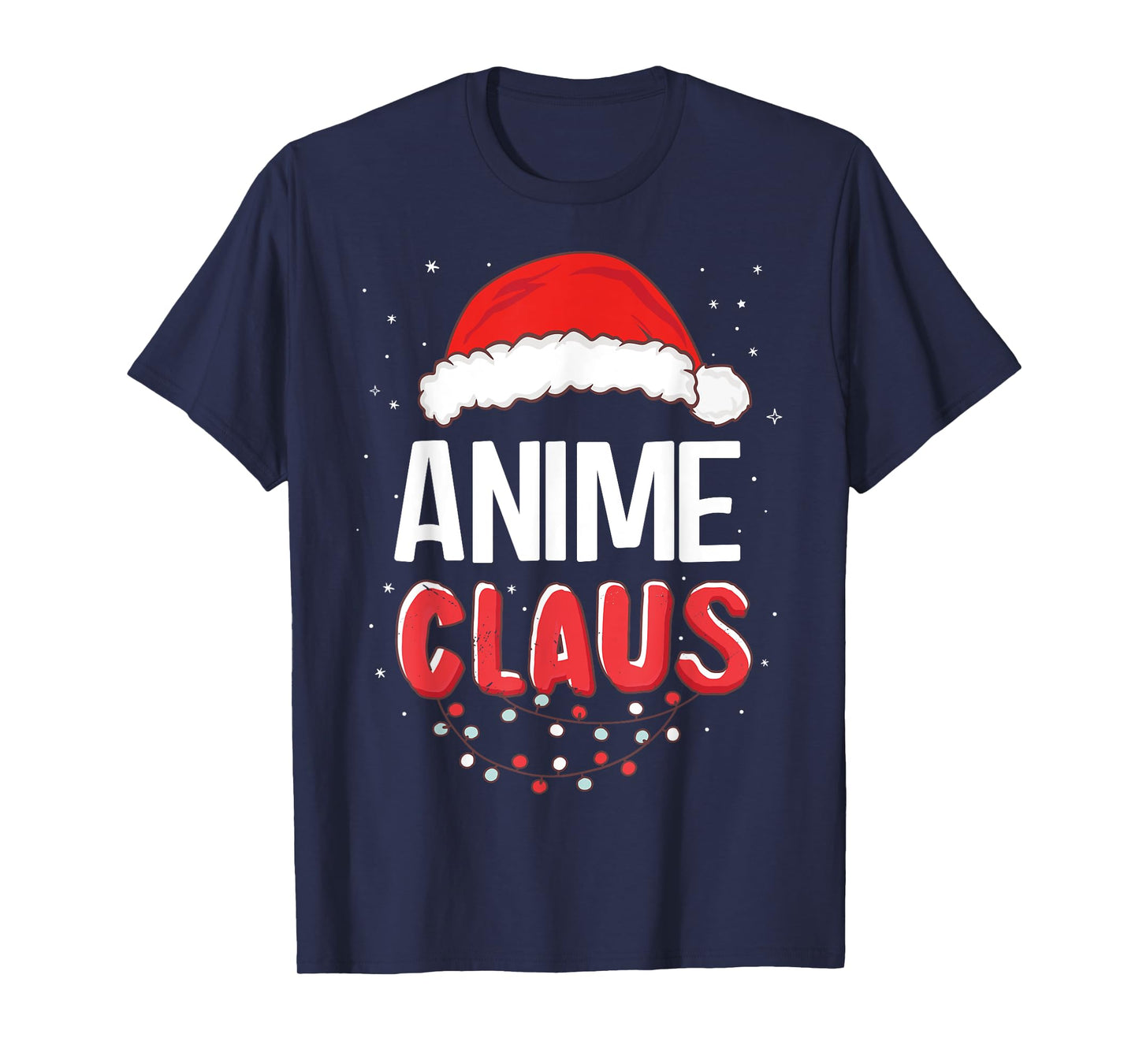 Anime Santa Claus Christmas Matching Costume T-Shirt