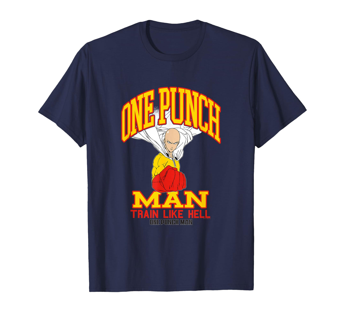 One Punch Man Saitama Train Like Hell T-Shirt
