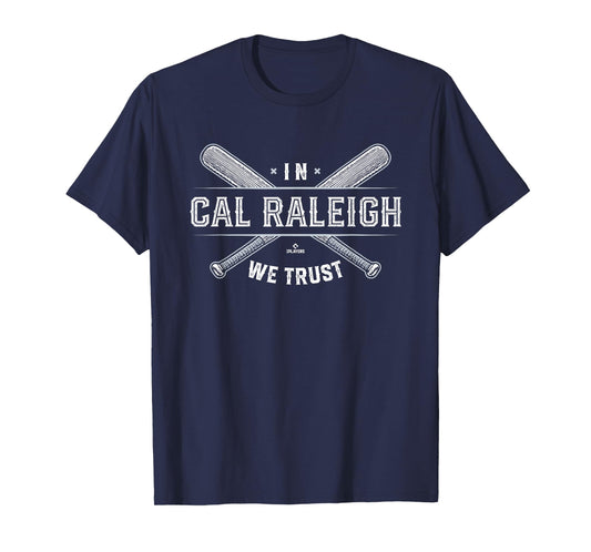 We Trust in Cal Raleigh Seattle Baseball MLBPA T-Shirt
