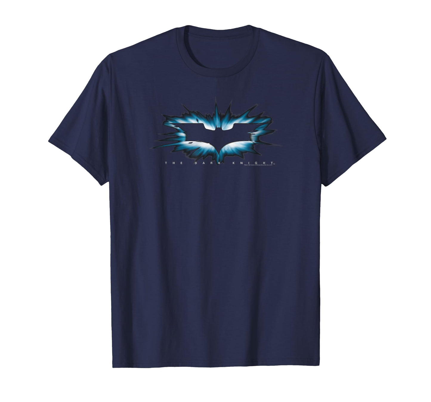 Batman Dark Knight High Impact Burst Logo T-Shirt Small