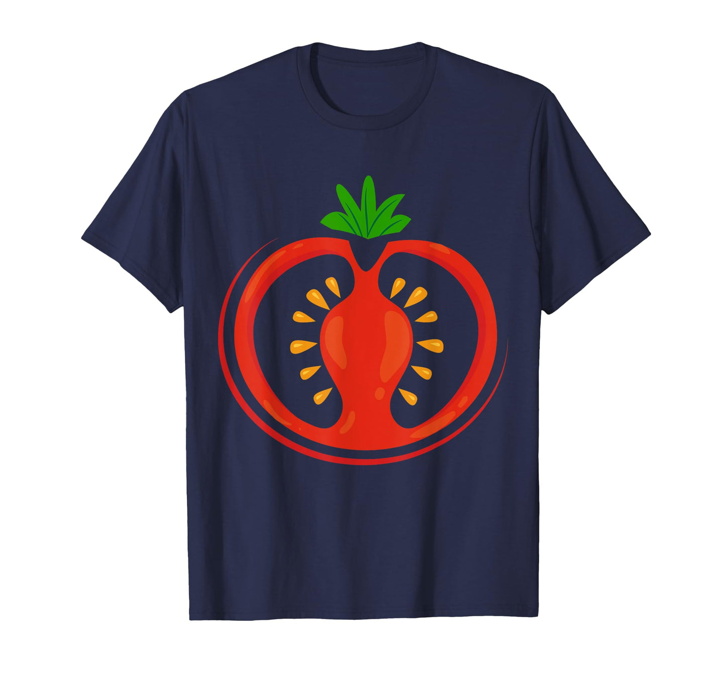 Big Tomato Sliced Costume Cute Easy Vegetable Halloween Gift T-Shirt