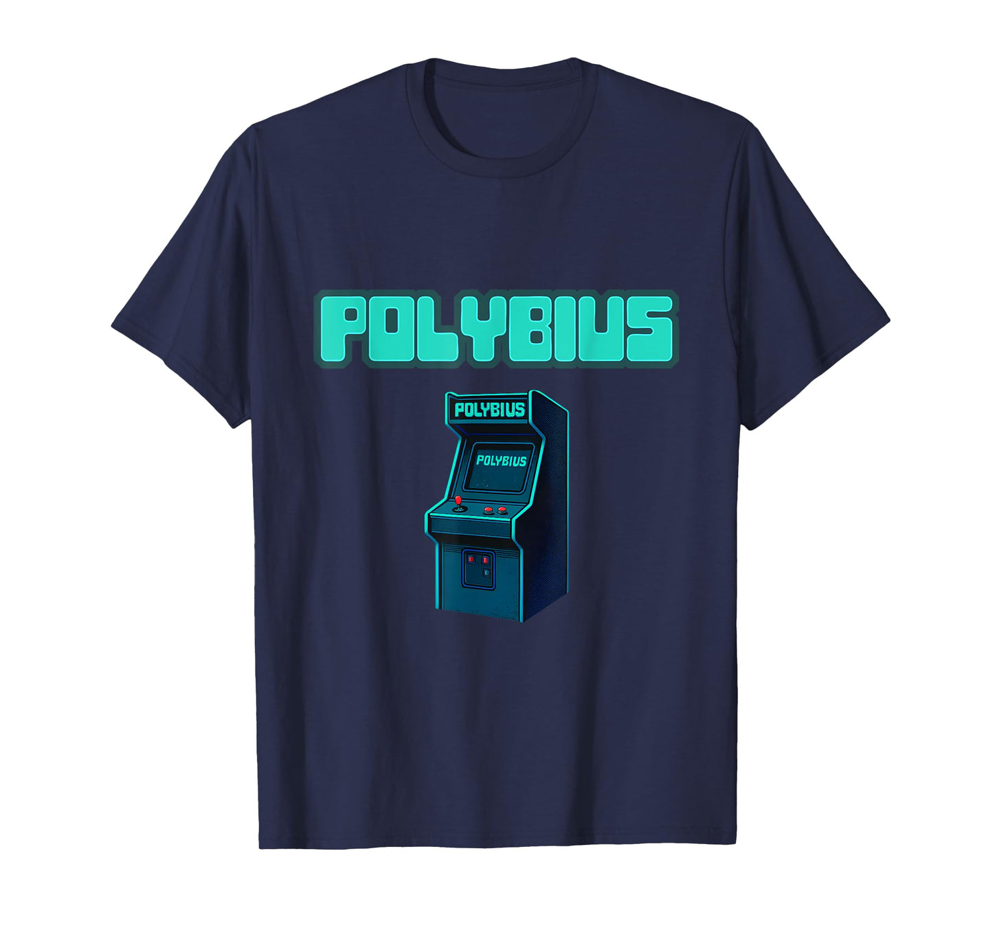 Polybius Retro Arcade Urban Legend Geek 80s Gaming Cult T-Shirt