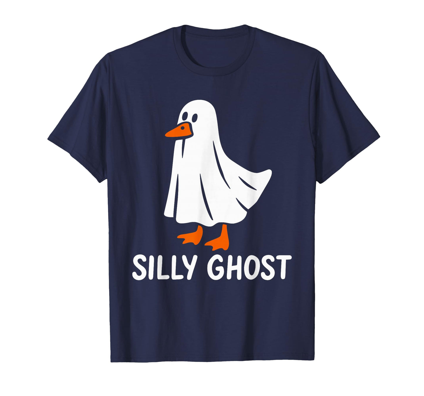 Silly Ghost Men Women Kids Funny Halloween T-Shirt