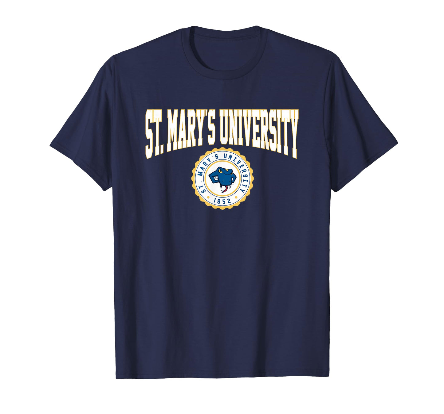 St. Mary's University StMU Rattlers Collegiate Seal T-Shirt