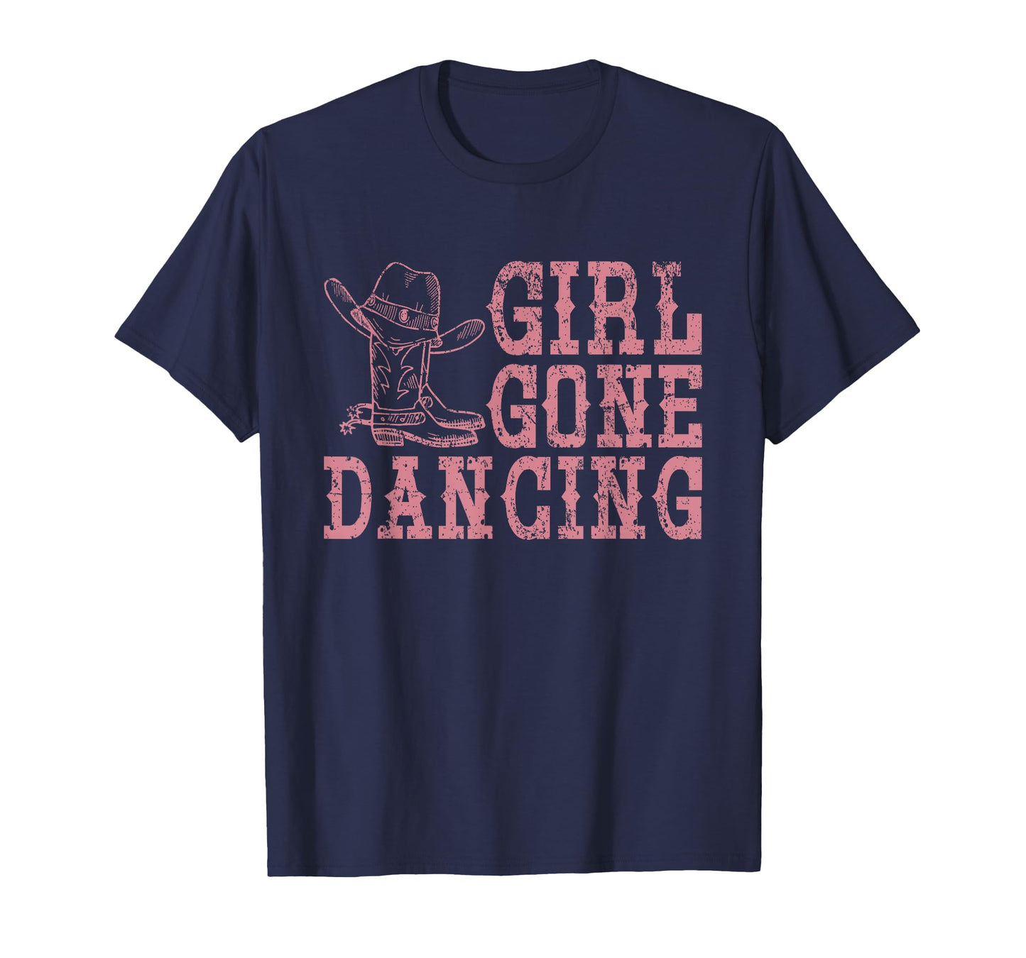 Texas Line Dancing Rodeo Cowboy Gift Line Dance T-Shirt