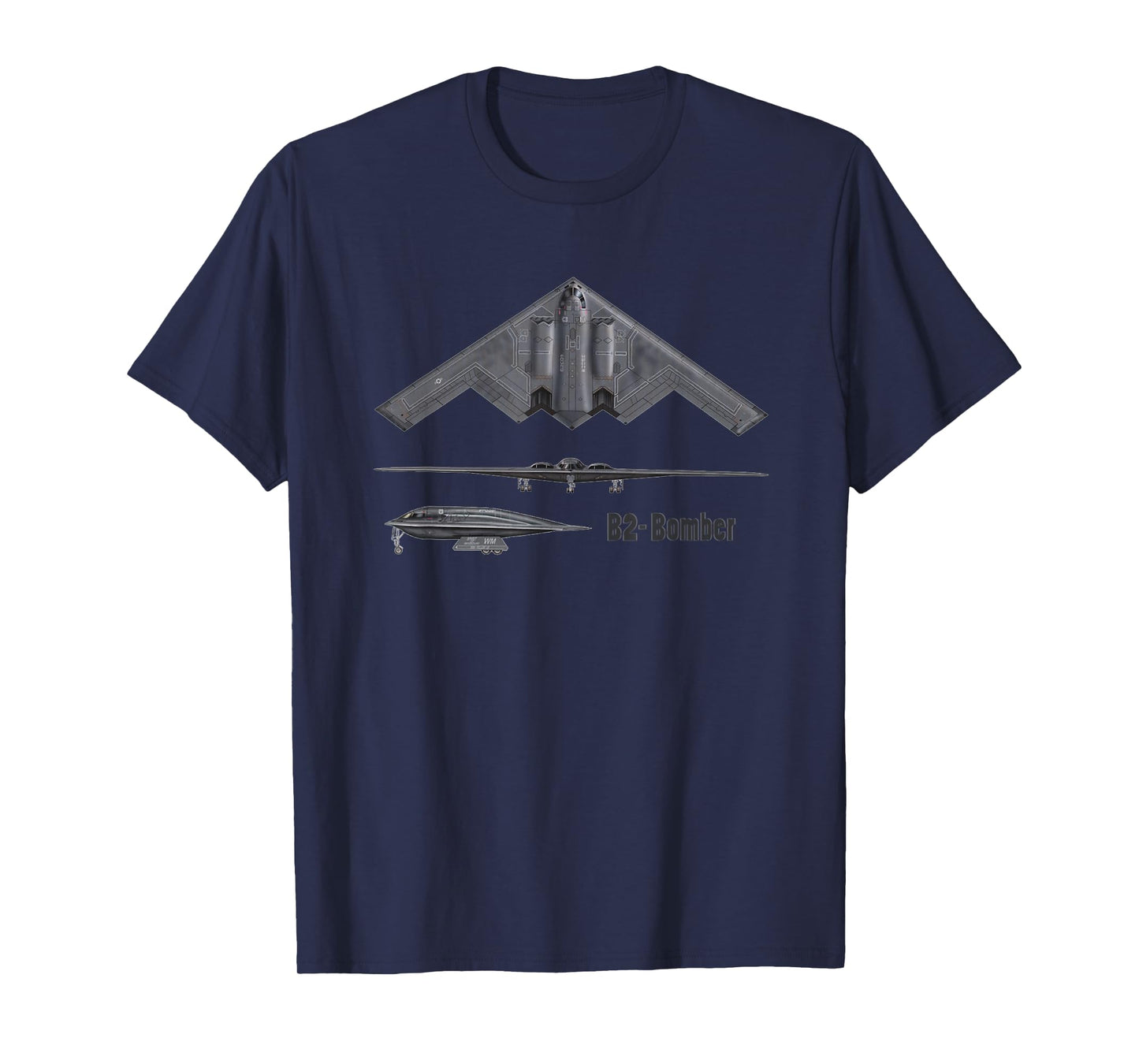 B-2 Stealth Spirit Bomber American Strategic Aircraft AV T-Shirt