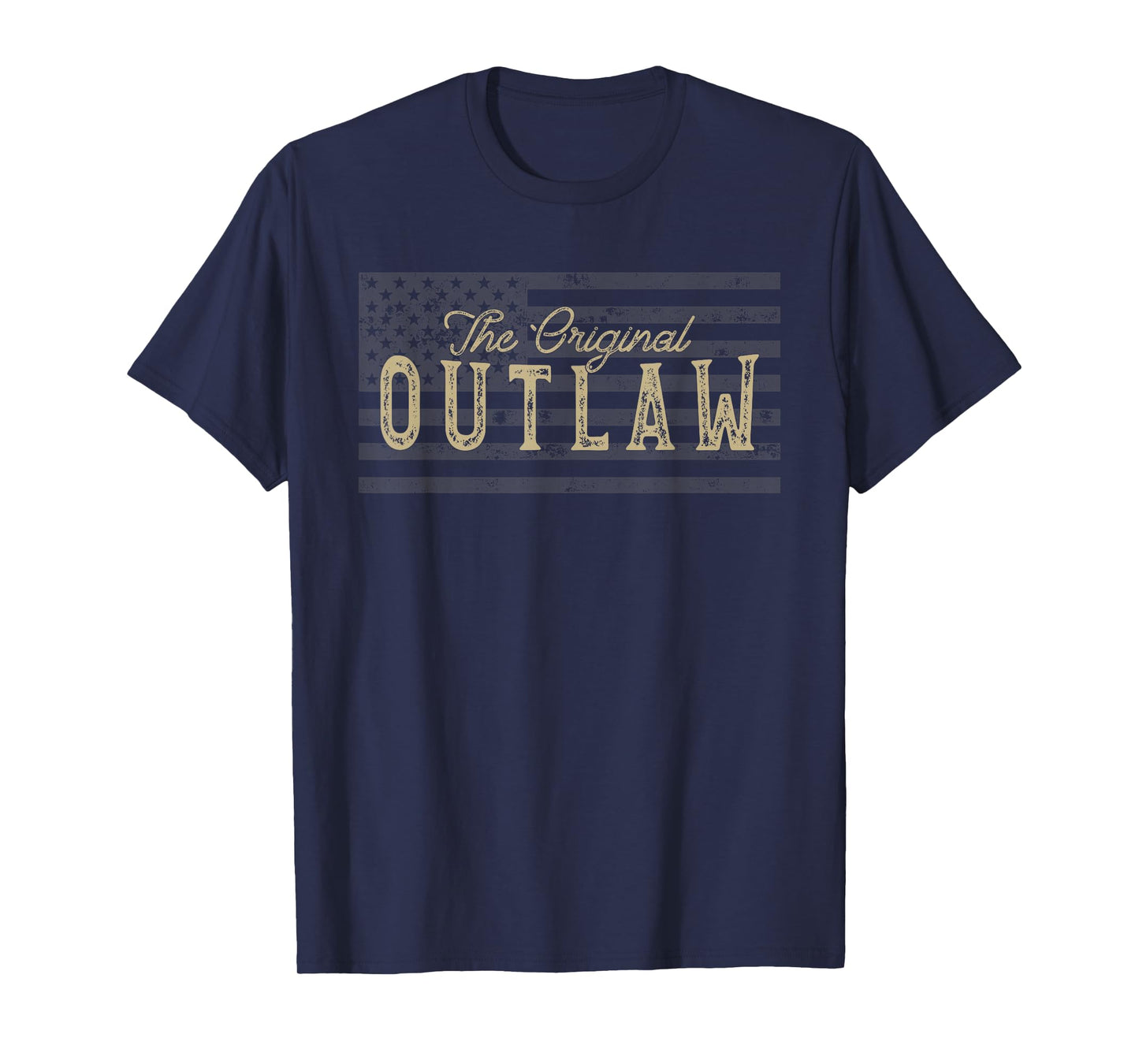 Vintage American Flag Outlaw T-Shirt T-Shirt