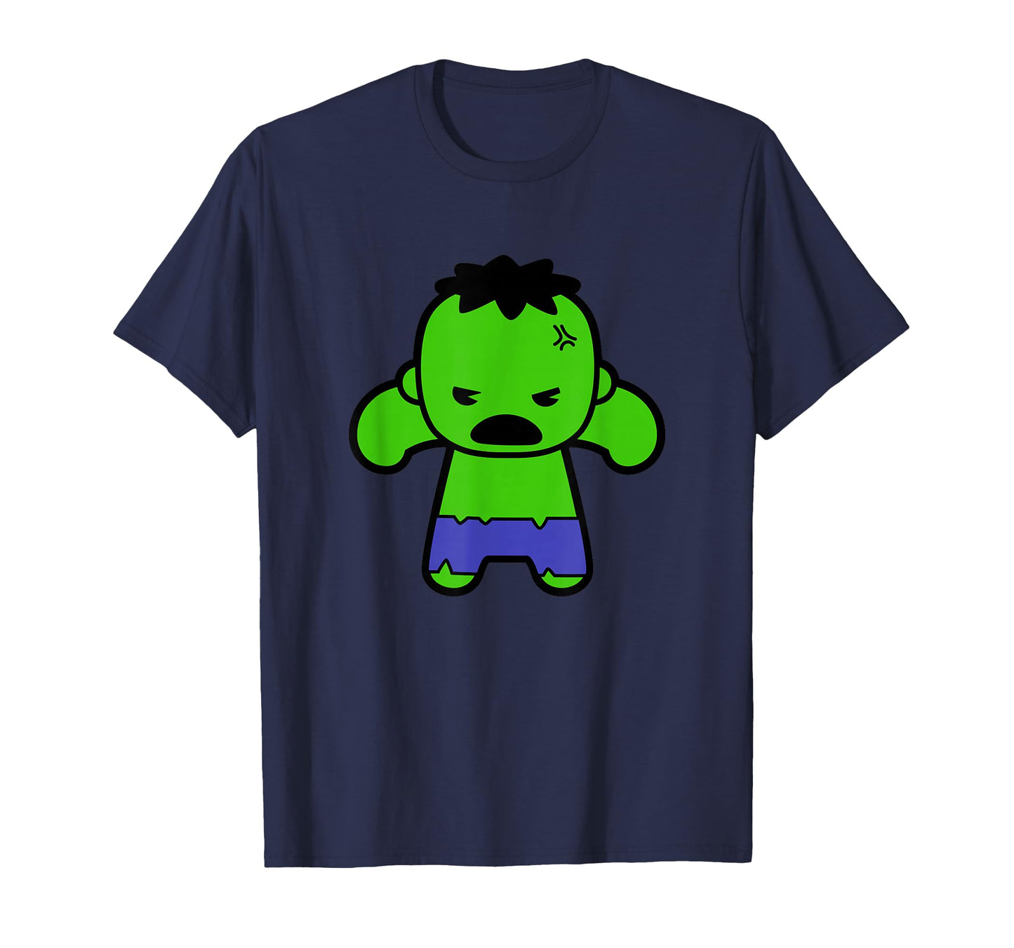 Marvel Kawaii The Incredible Hulk Super Angry Chibi Shot T-Shirt