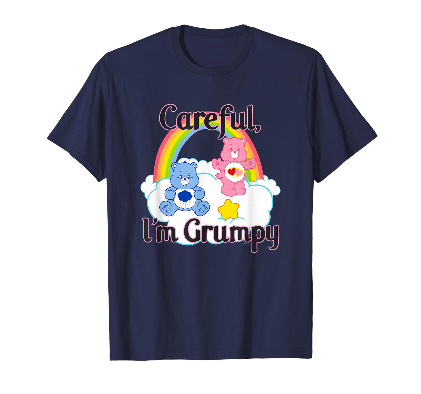 Care Bears Careful, I'm Grumpy Cute Retro Cartoon T-Shirt