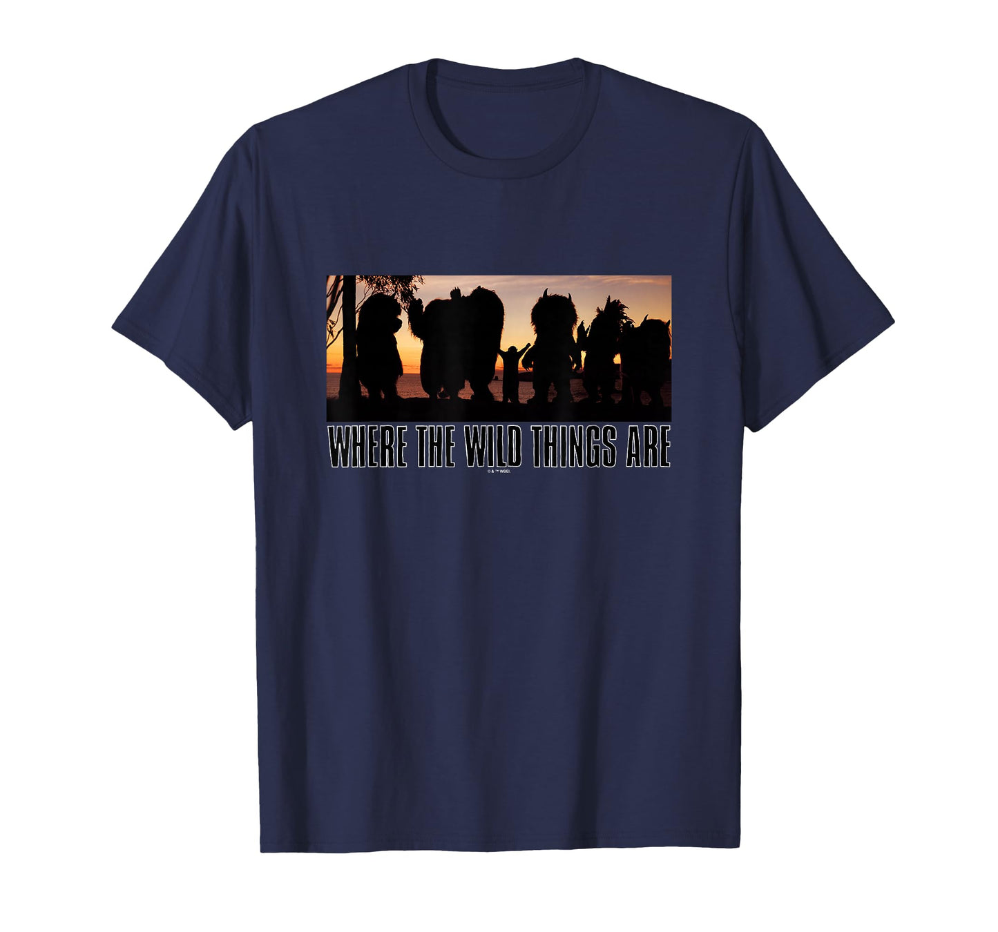 Where The Wild Things Are Max & Monsters Under Sunset T-Shirt