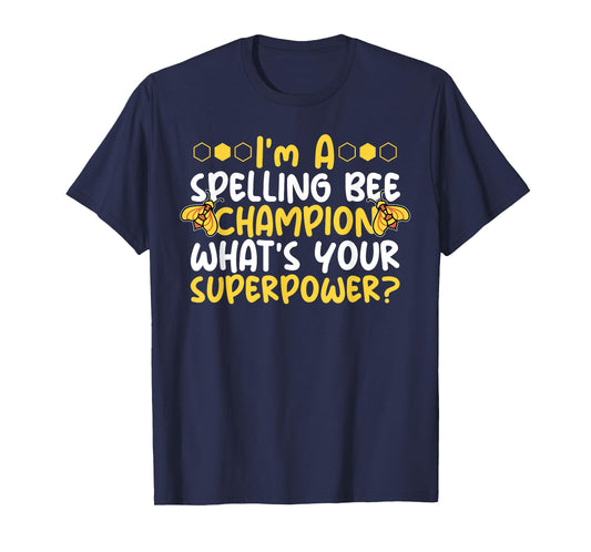 Spelling Bee Competition Competitive Spelling Bee Winner T-Shirt