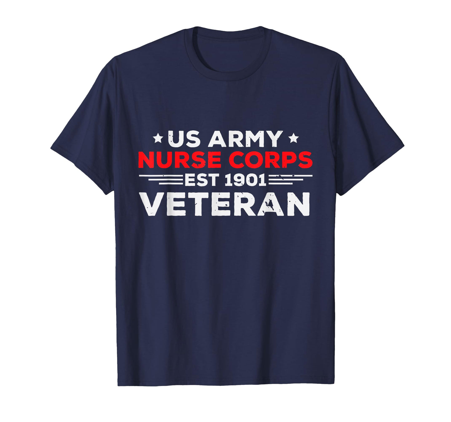 USA Army Nurse Corps Veteran Patriotic T-Shirt