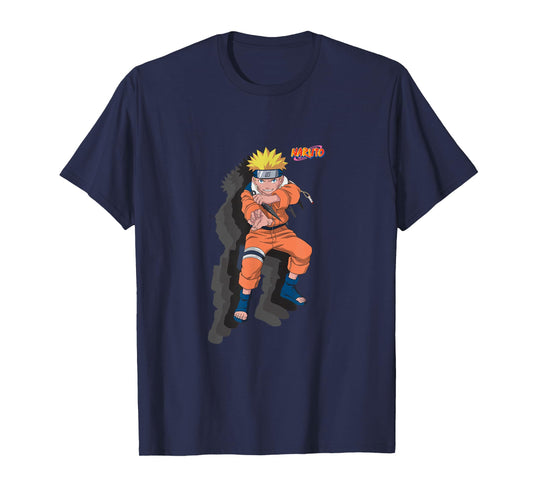 Naruto Classic Naruto with Shadows T-Shirt