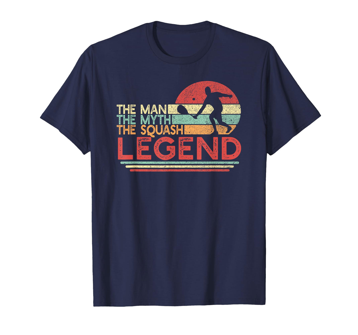 Man Myth Squash Legend | Squash Player T-Shirt