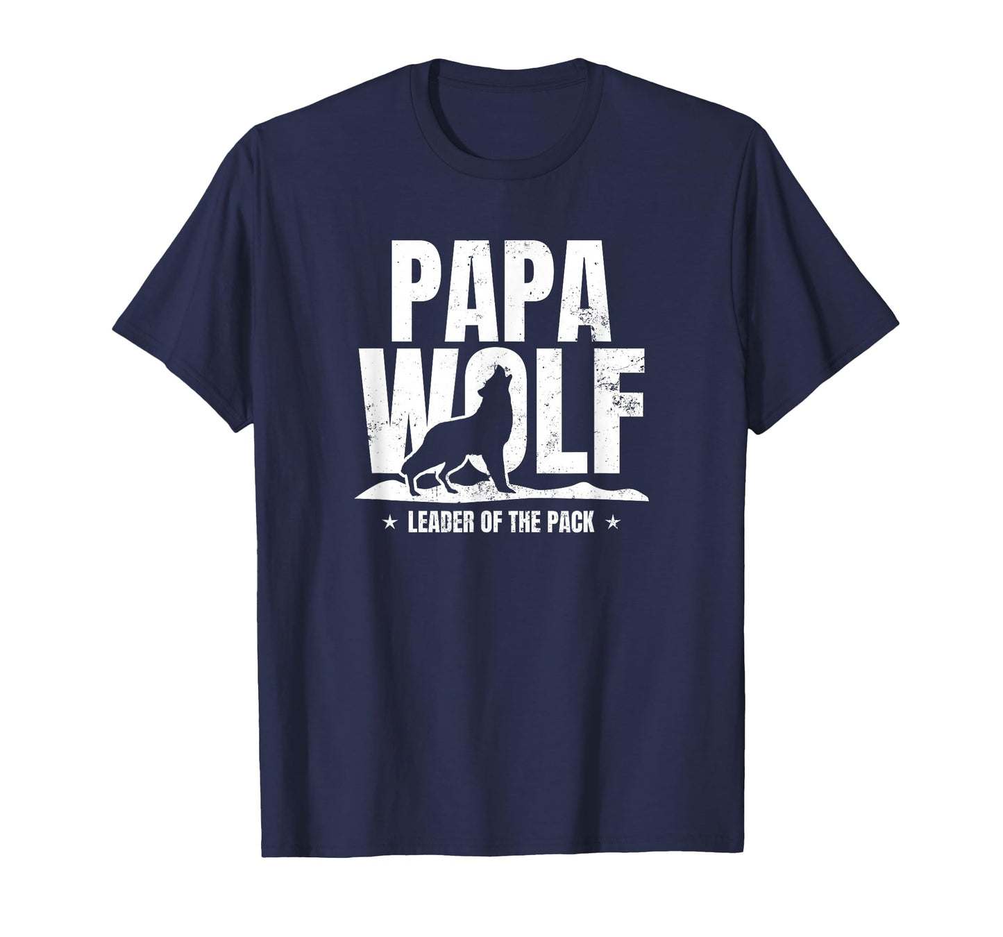 Papa Wolf Design | Leader Of The Pack Gift T-Shirt